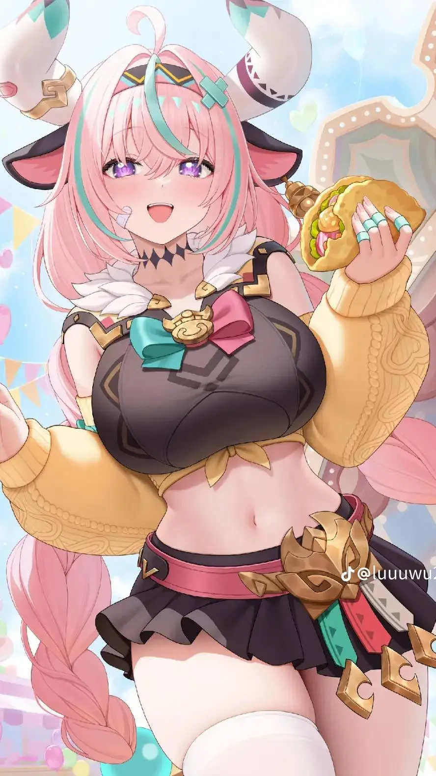 ai character: chichi background