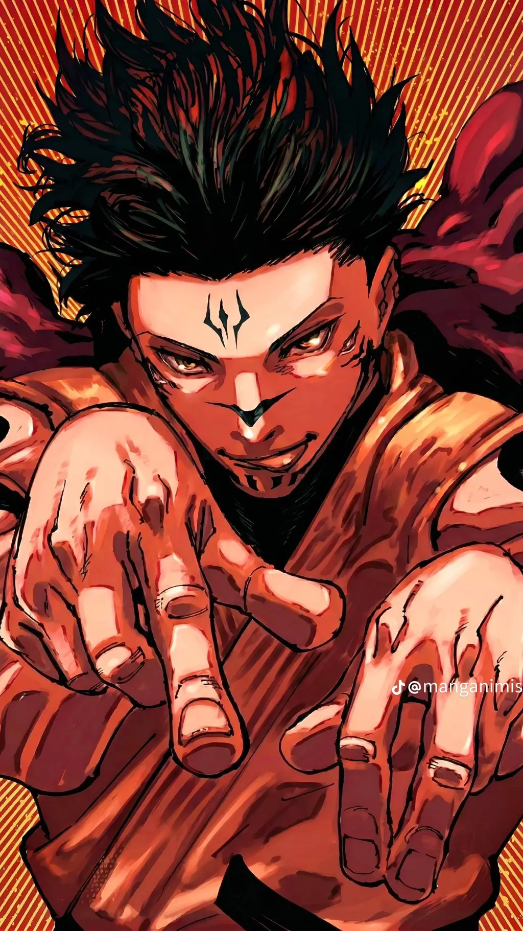 ai character: sukuna background