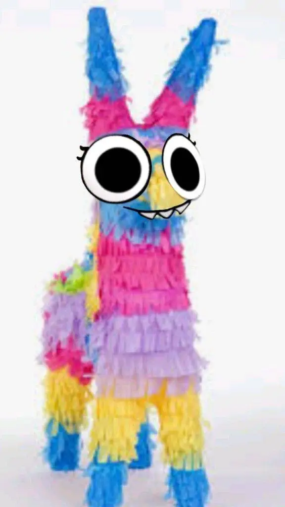 ai character: yatta la piñata background