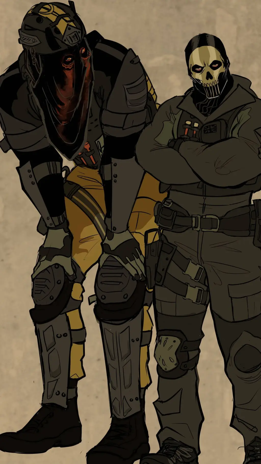 ai character: COD background