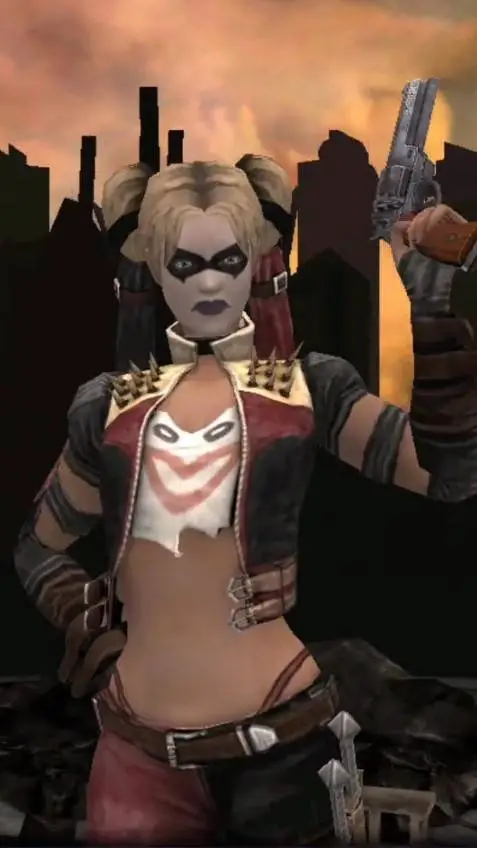 ai character: harley quinn background