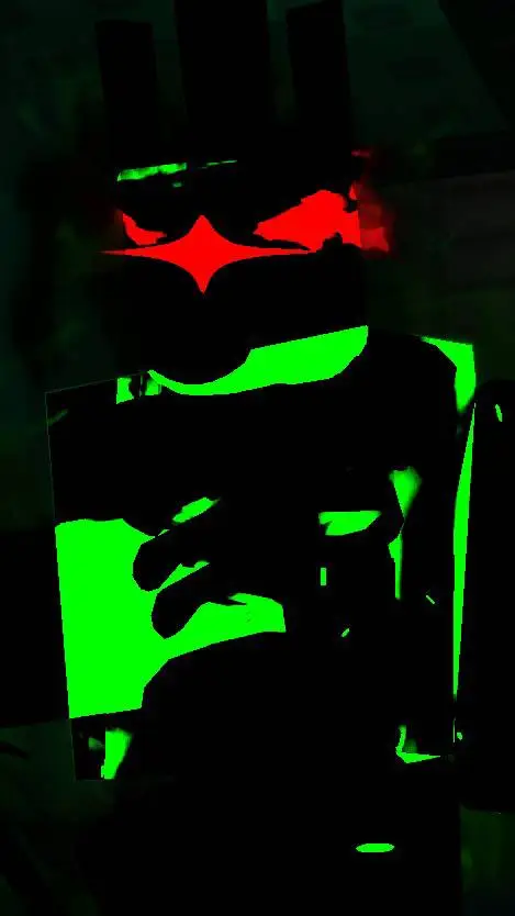 ai character: 1x1x1x1 background