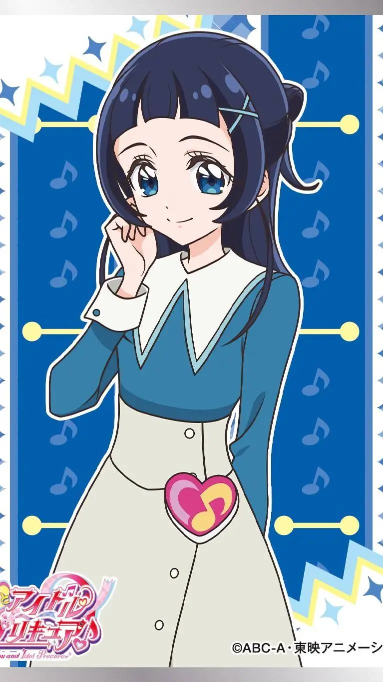 ai character: Aokaze nana  background