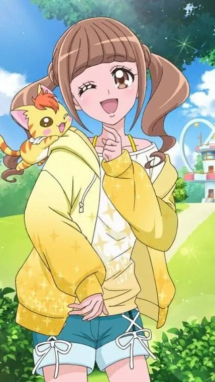 ai character: Hiramitsu hinata  background