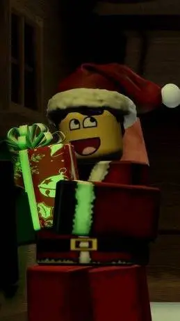 ai character: Forsaken Xmas background