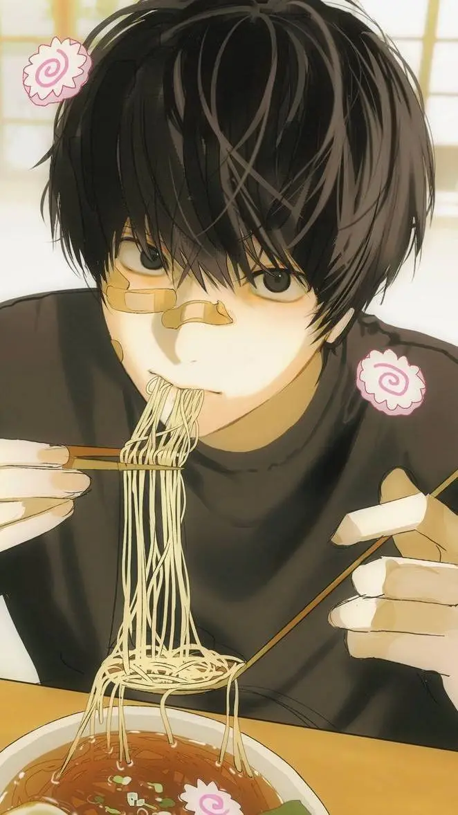 ai character: Food challenge!! background