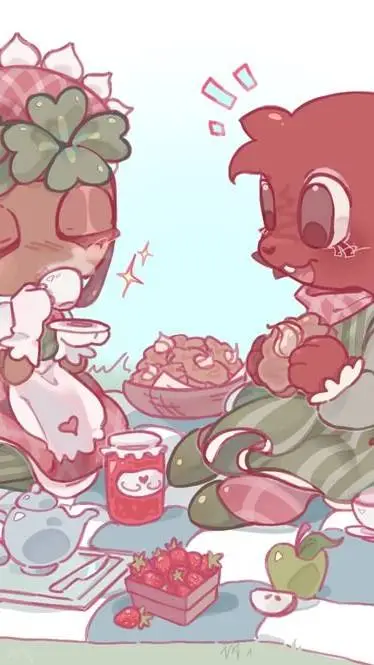 ai character: Cocoa x Bassie background
