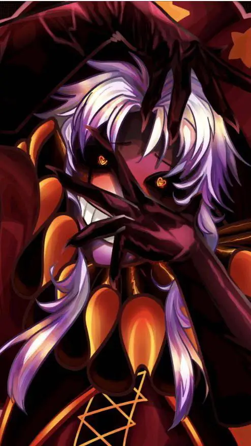 ai character: Pierrot ❤💛🤍 background