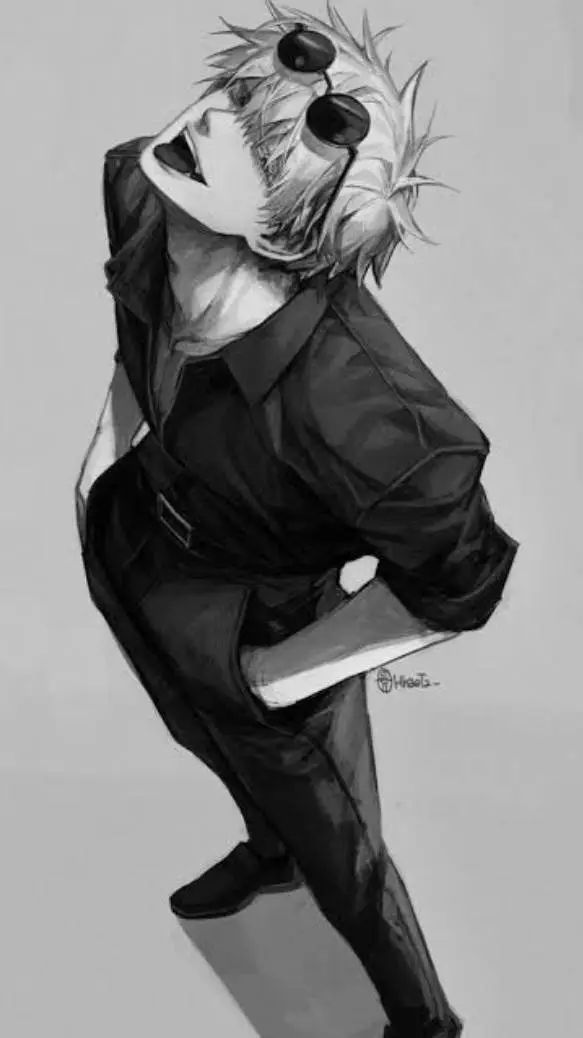 ai character: Gojo satorou background