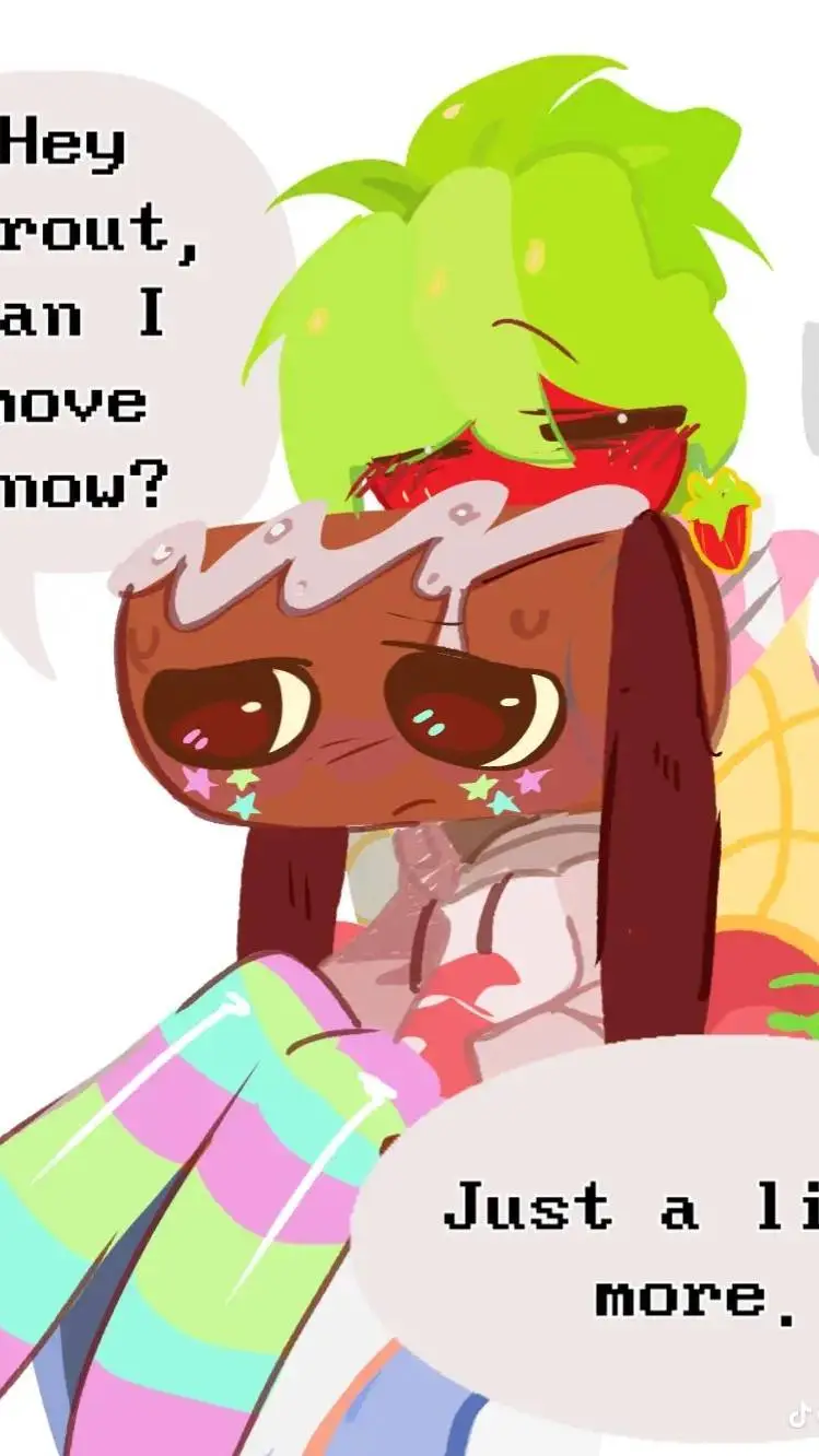 ai character: fruitcake background