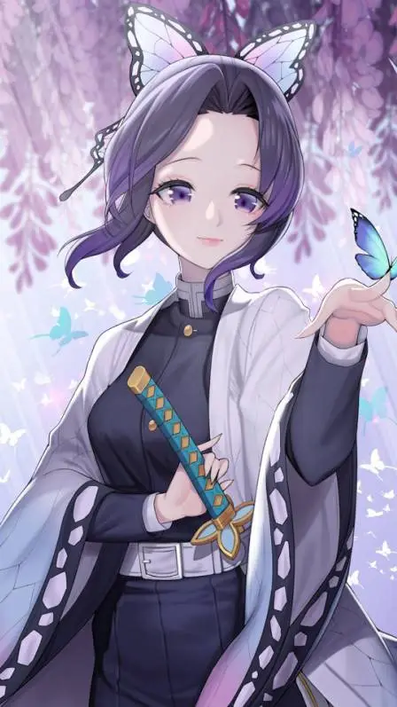ai character: Шинобу К. background