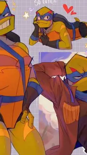 ai character: Leonardo Hamato background