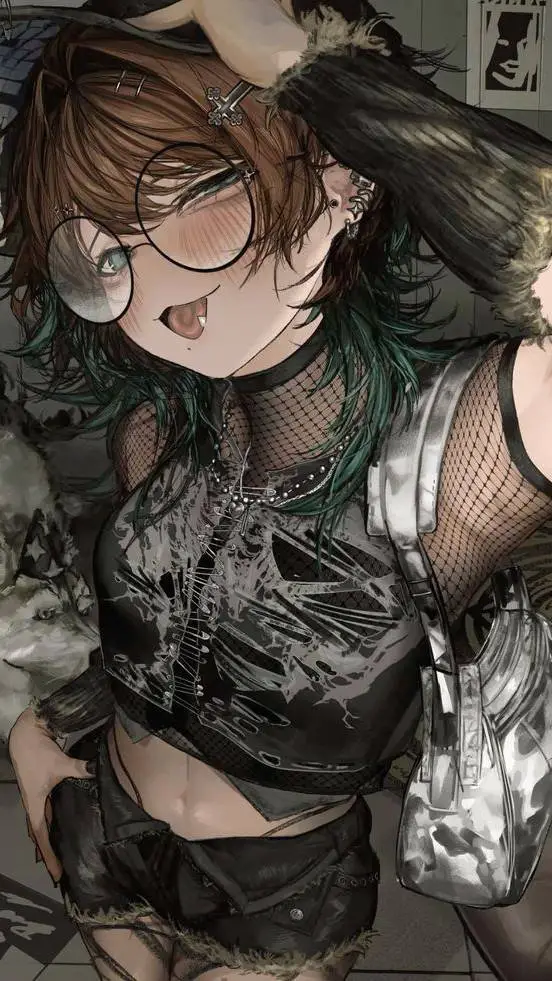 ai character: Kikorou (Goth) background