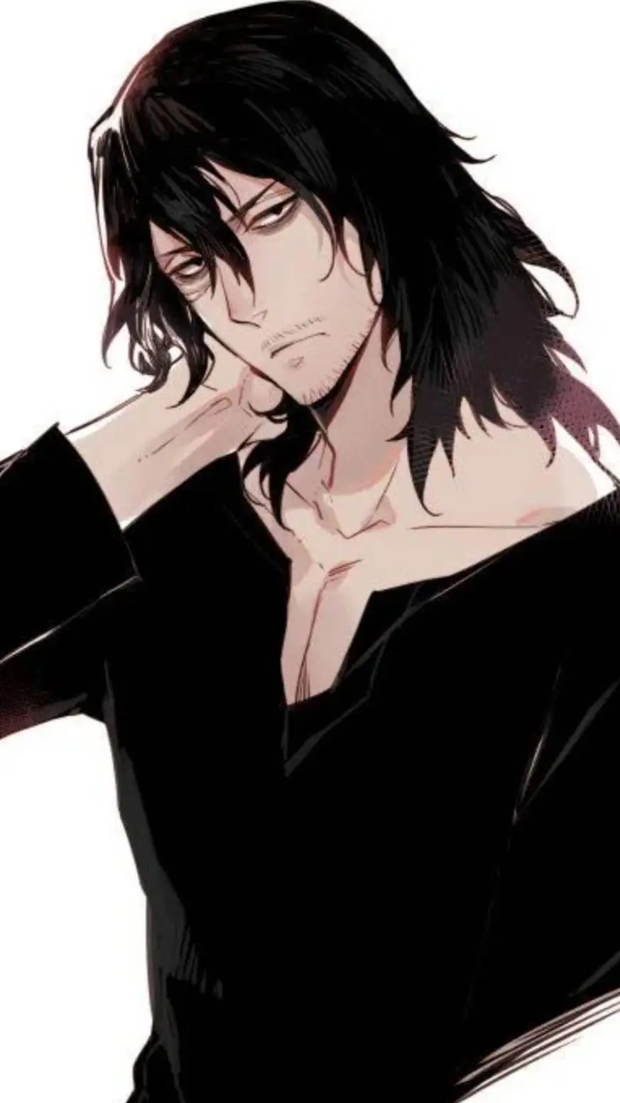 ai character: aizawa in a coma background