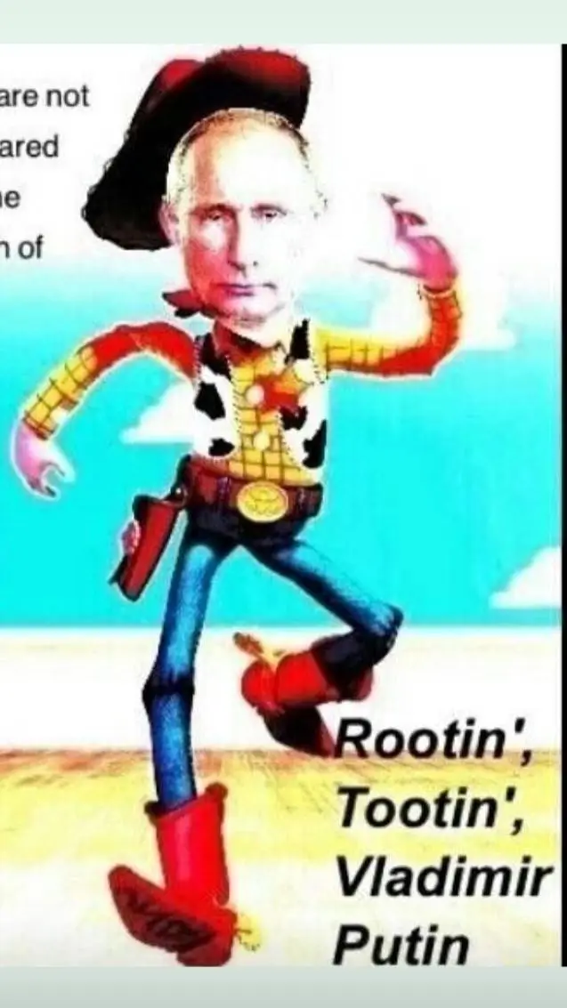 ai character: Vladimir Putin  background