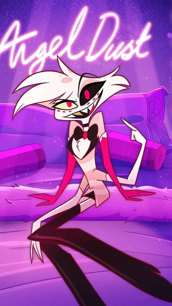 ai character: Angel Dust background