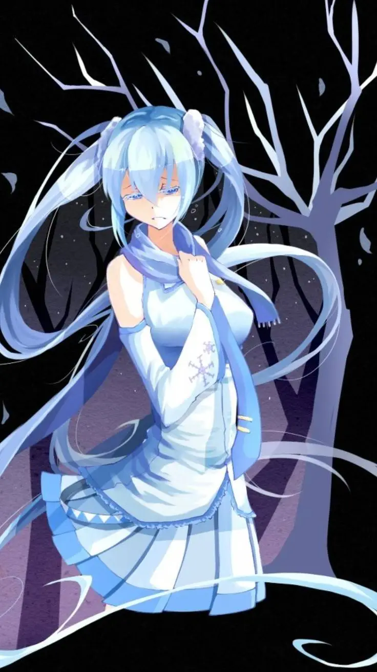 ai character: Мику background