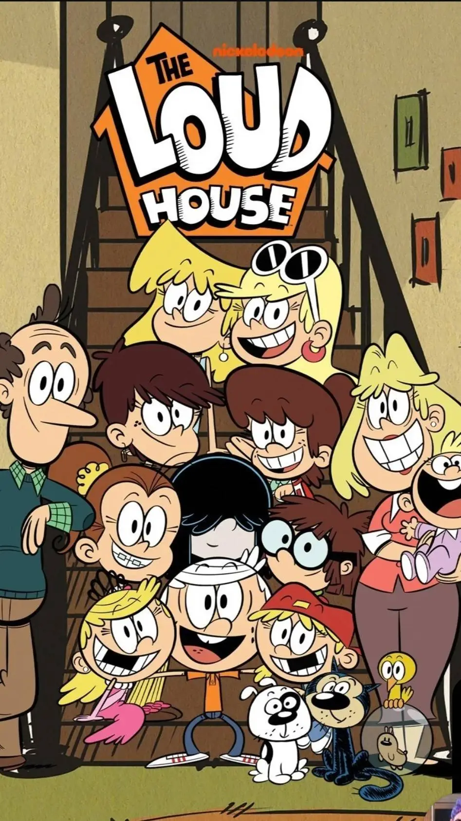ai character: Loud house rp background