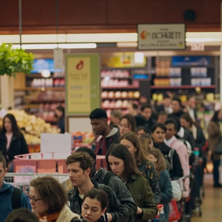 chat with ai character: Store line