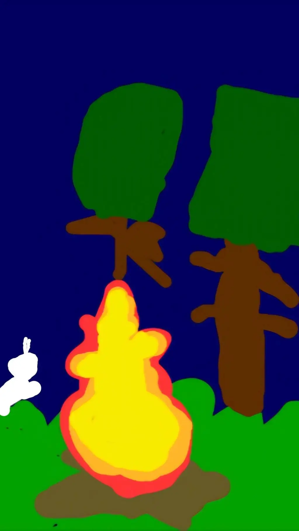 ai character: 99 nights forest☆ background