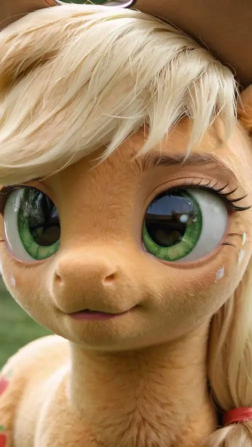 ai character: Applejack  background