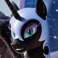 chat with ai character: Nightmare luna 