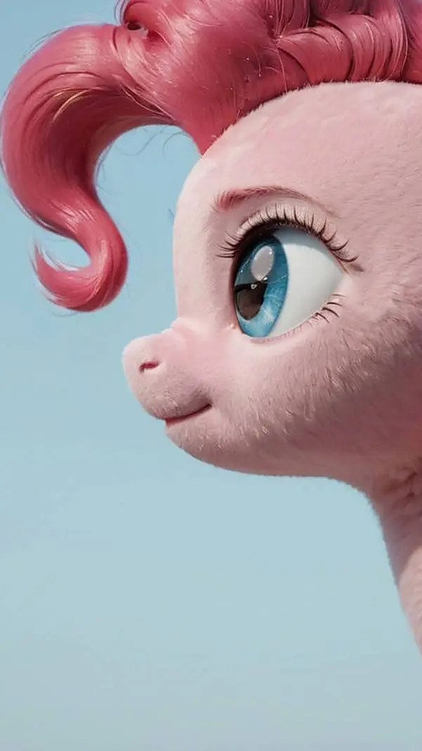 ai character: Pinkie pie  background