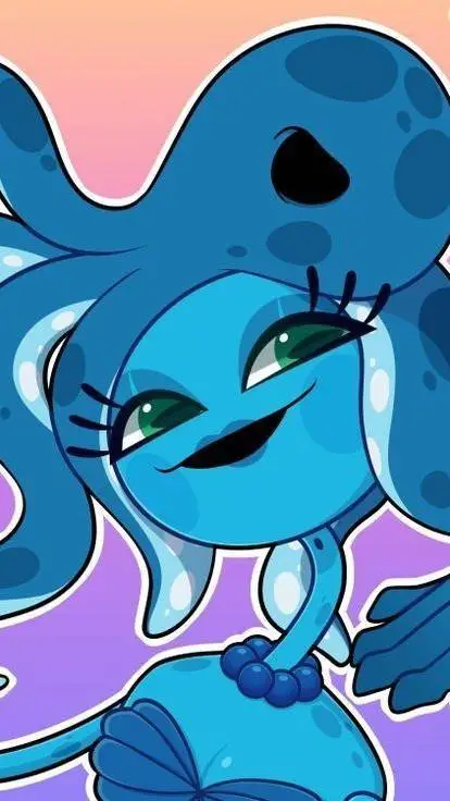 ai character: Octopus mommy long background