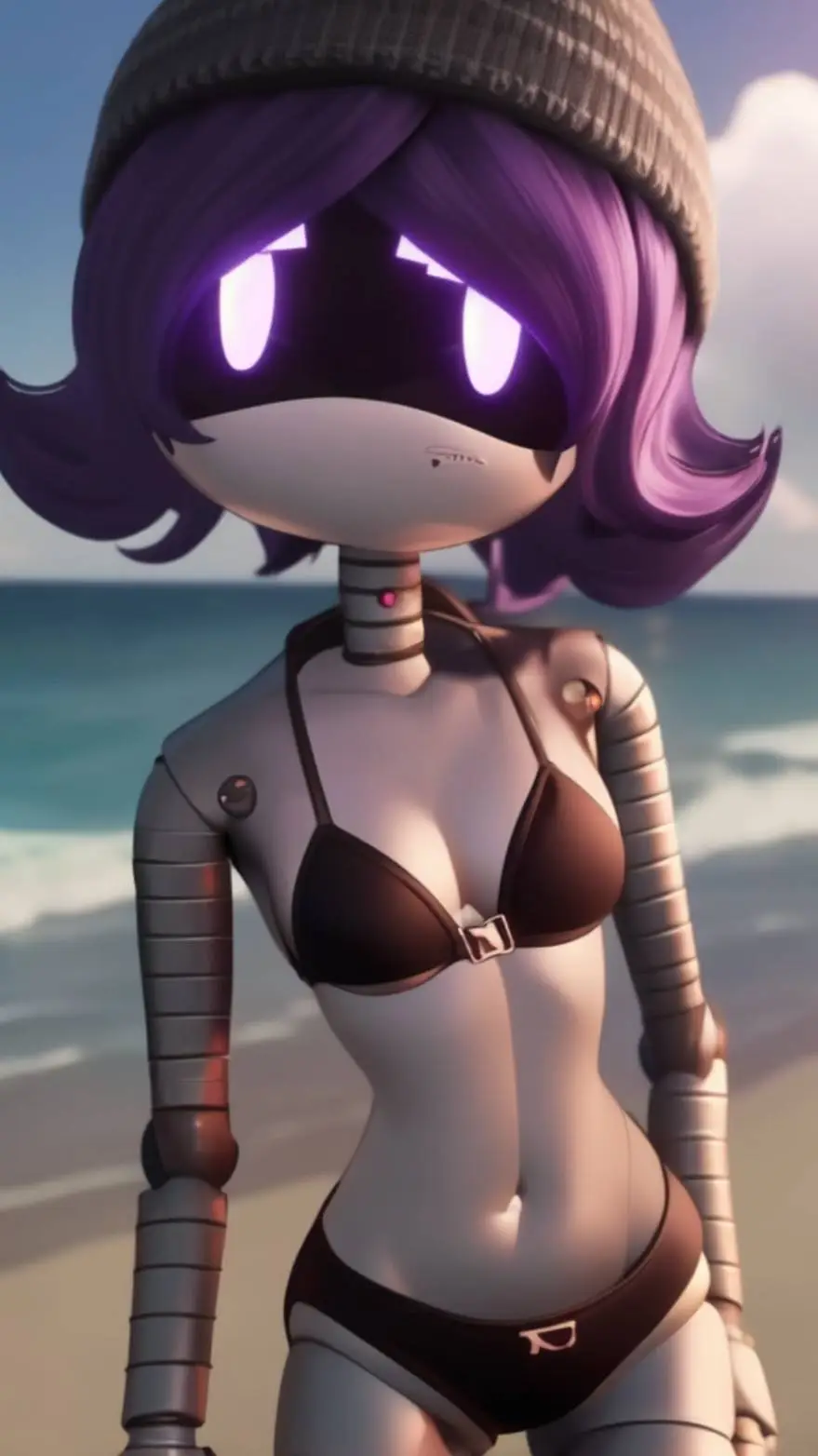 ai character: Uzi doorman  background