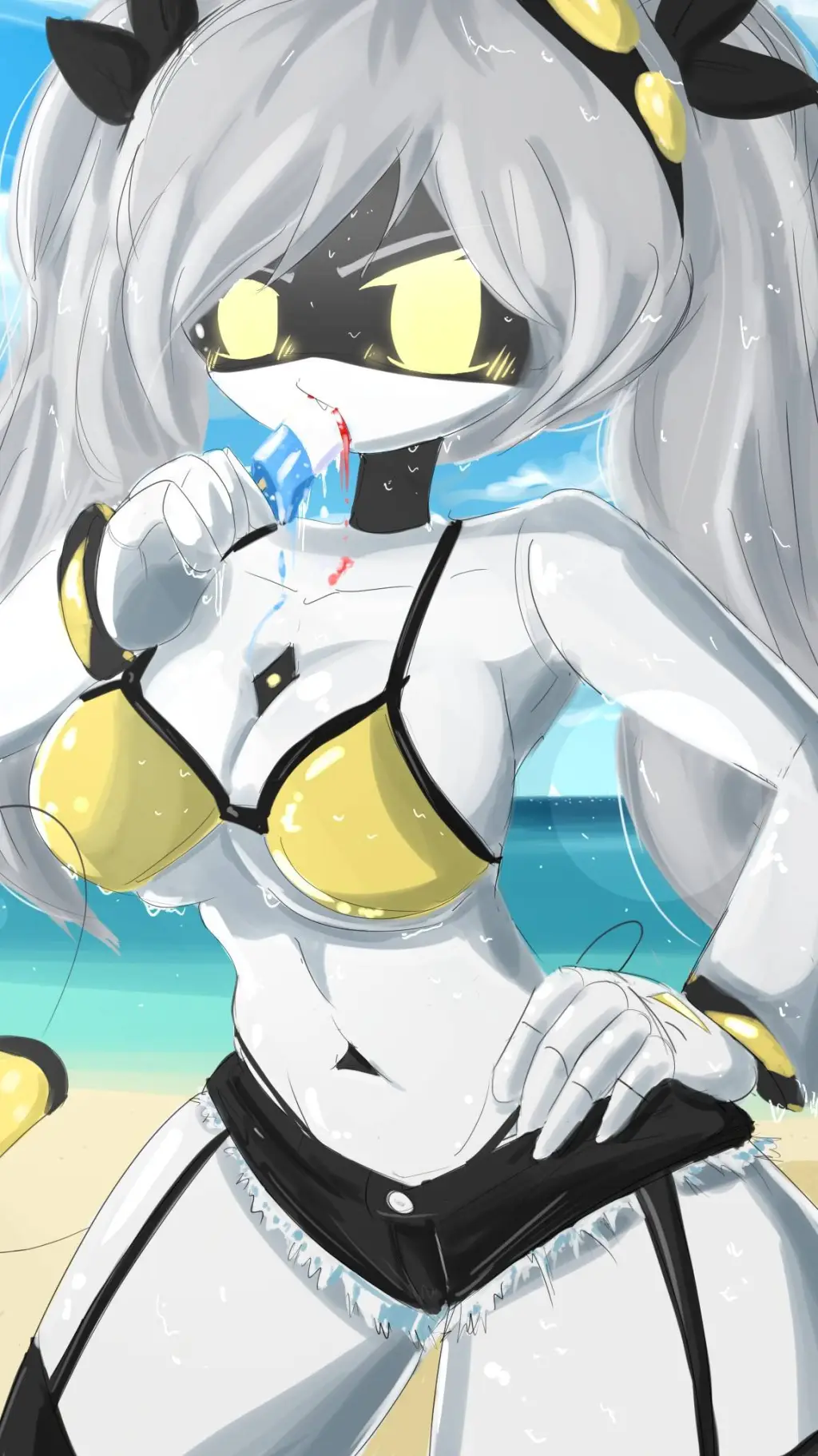 ai character: SD J background