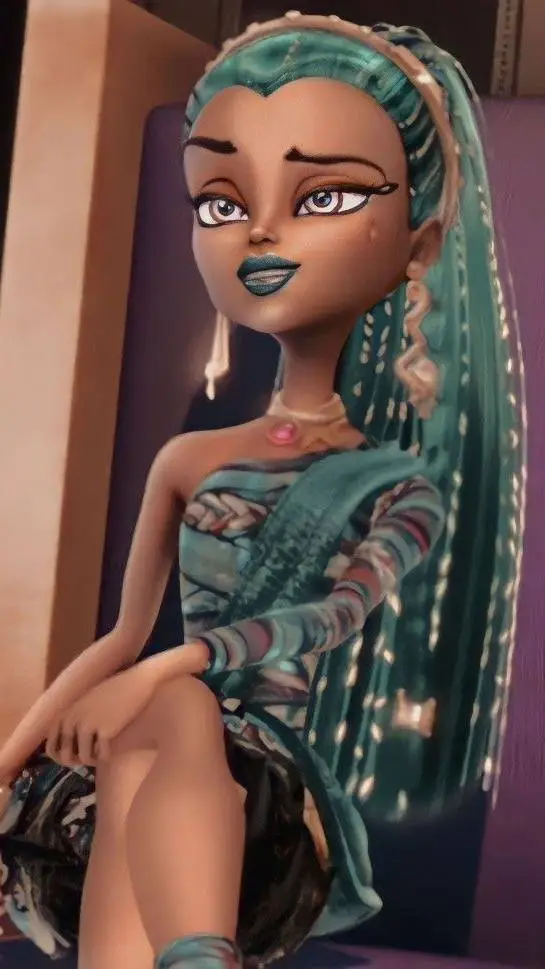 ai character: Nefera de Nile  background