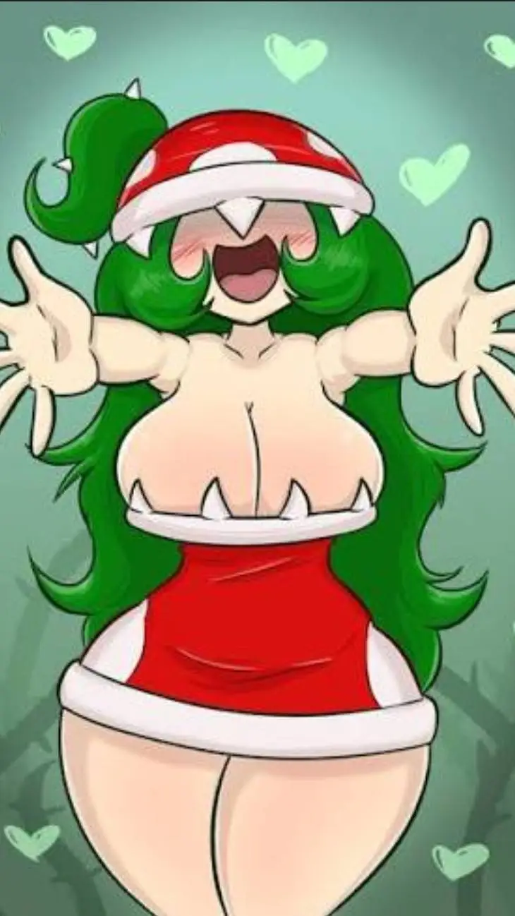 ai character: Piranha plant  background