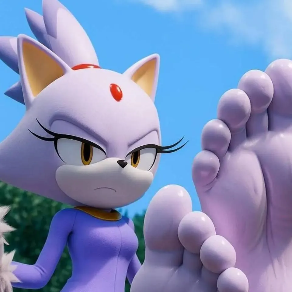 chat with ai character: Blaze the cat feet
