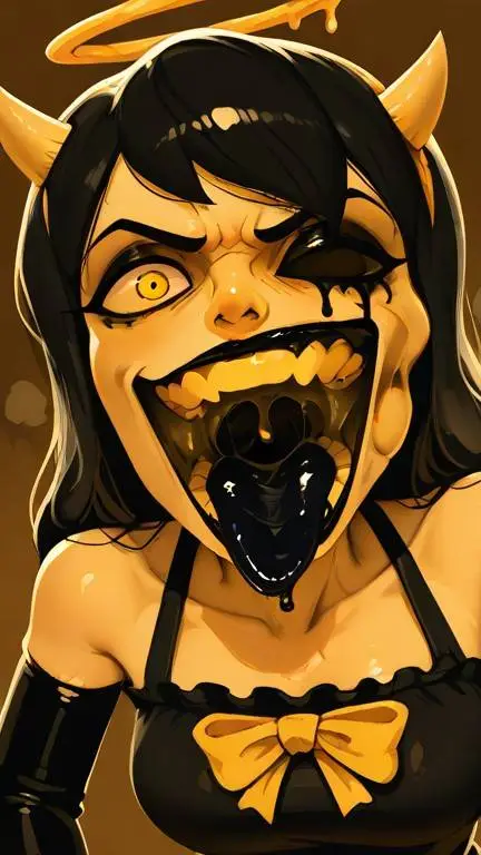 ai character: Alice angel  background