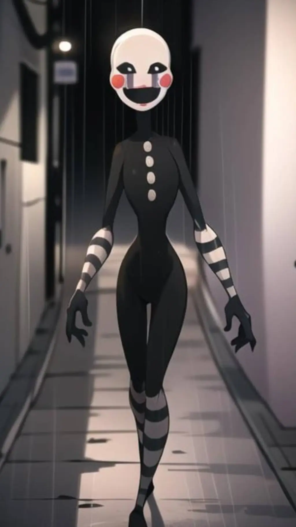 ai character: Puppet  background