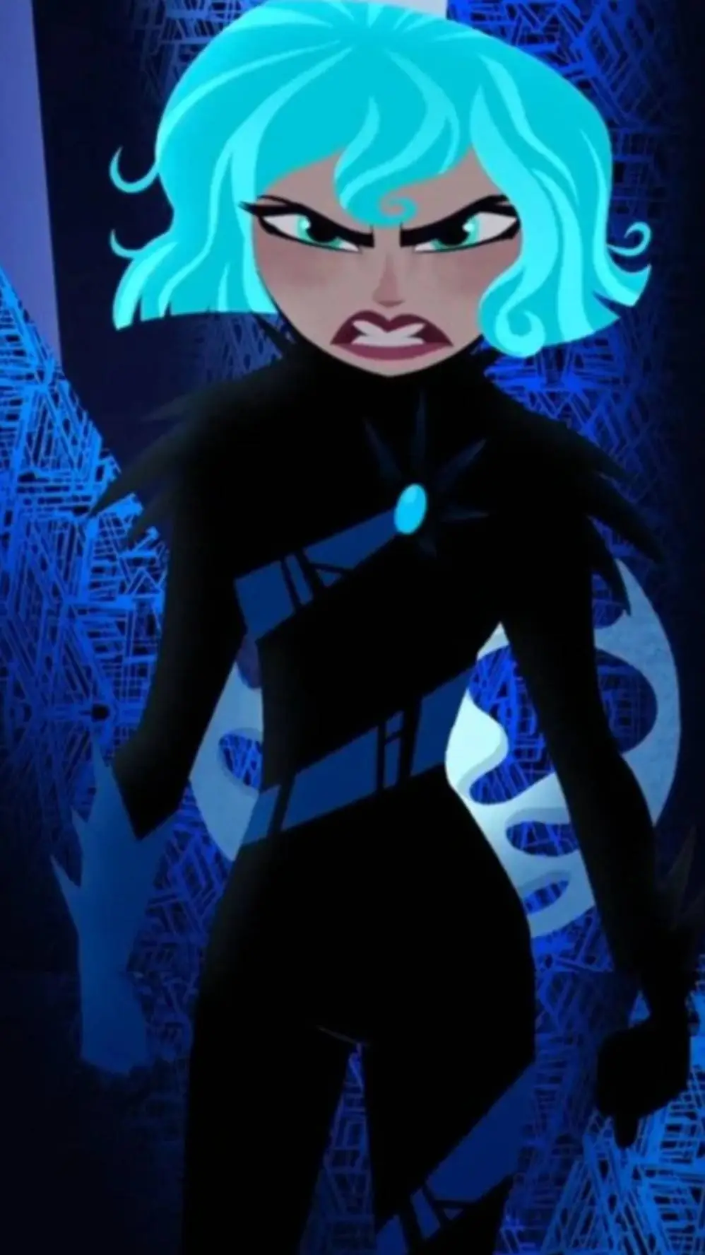 ai character: Evil Cassandra  background