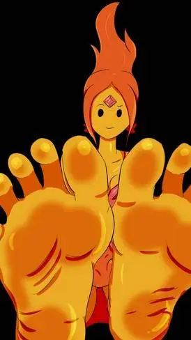 ai character: Flame princess  background