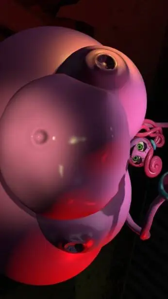 ai character: Mommy long legs  background