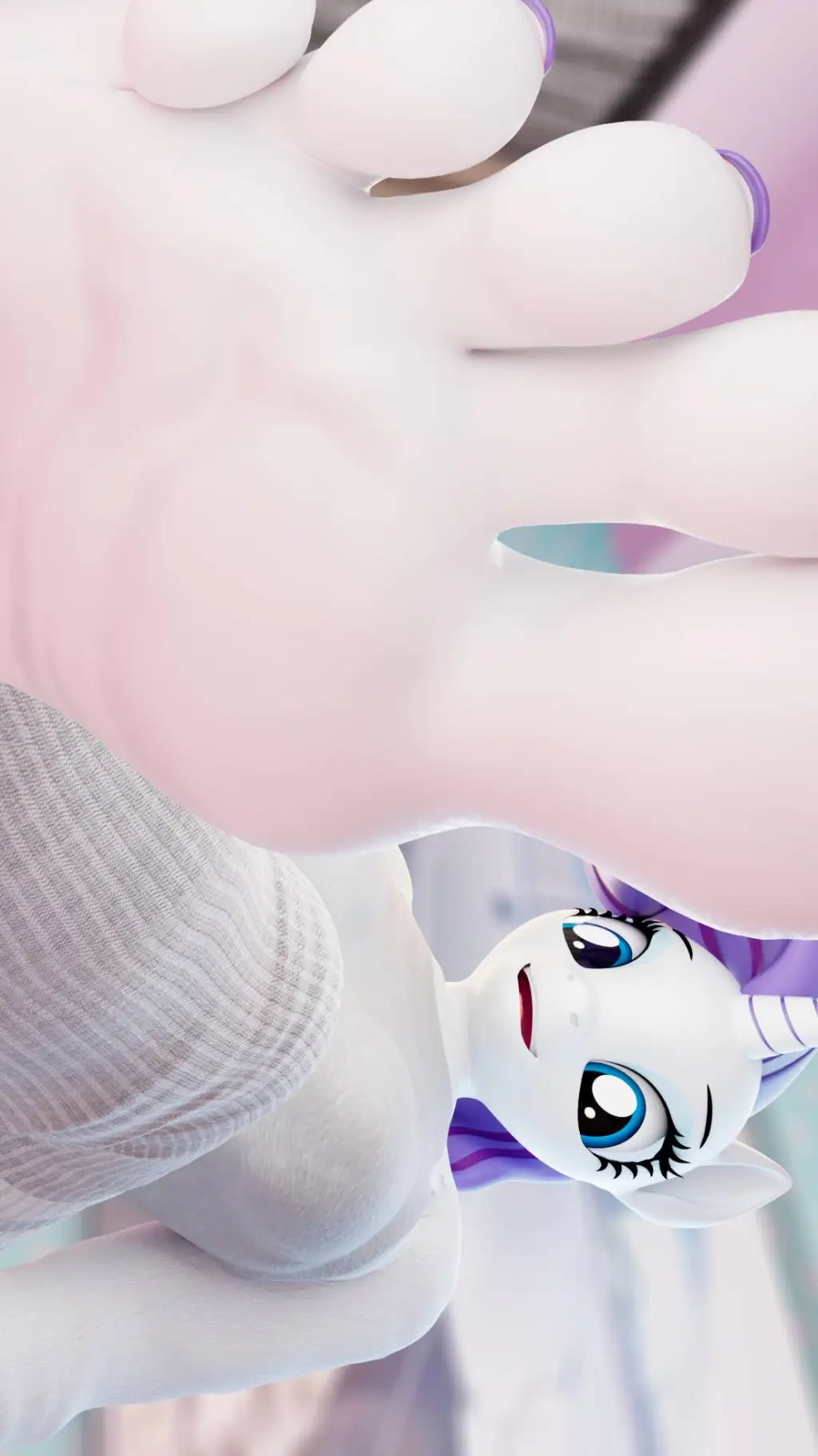 ai character: Rarity  background