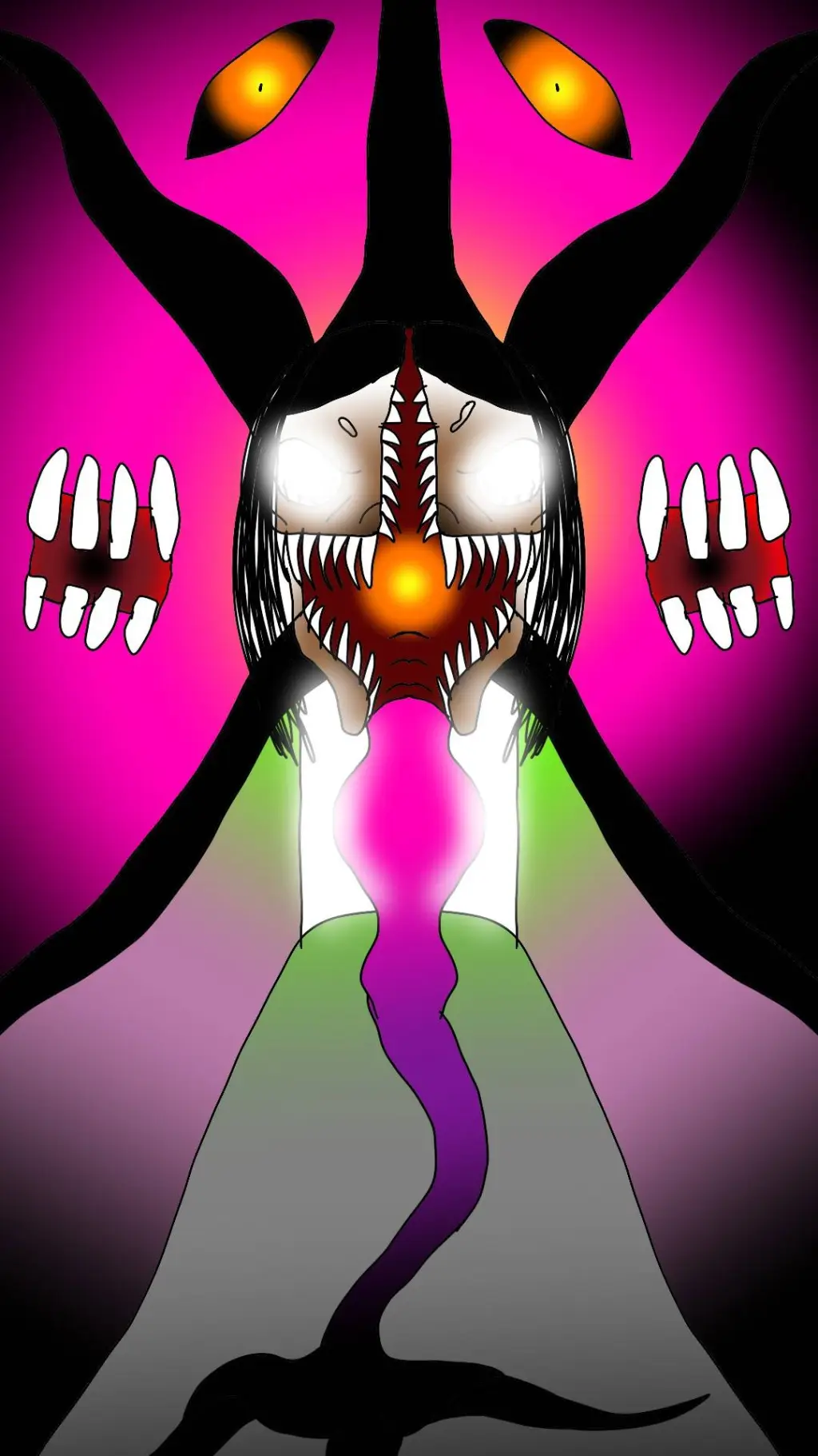 ai character: The baby in pink background