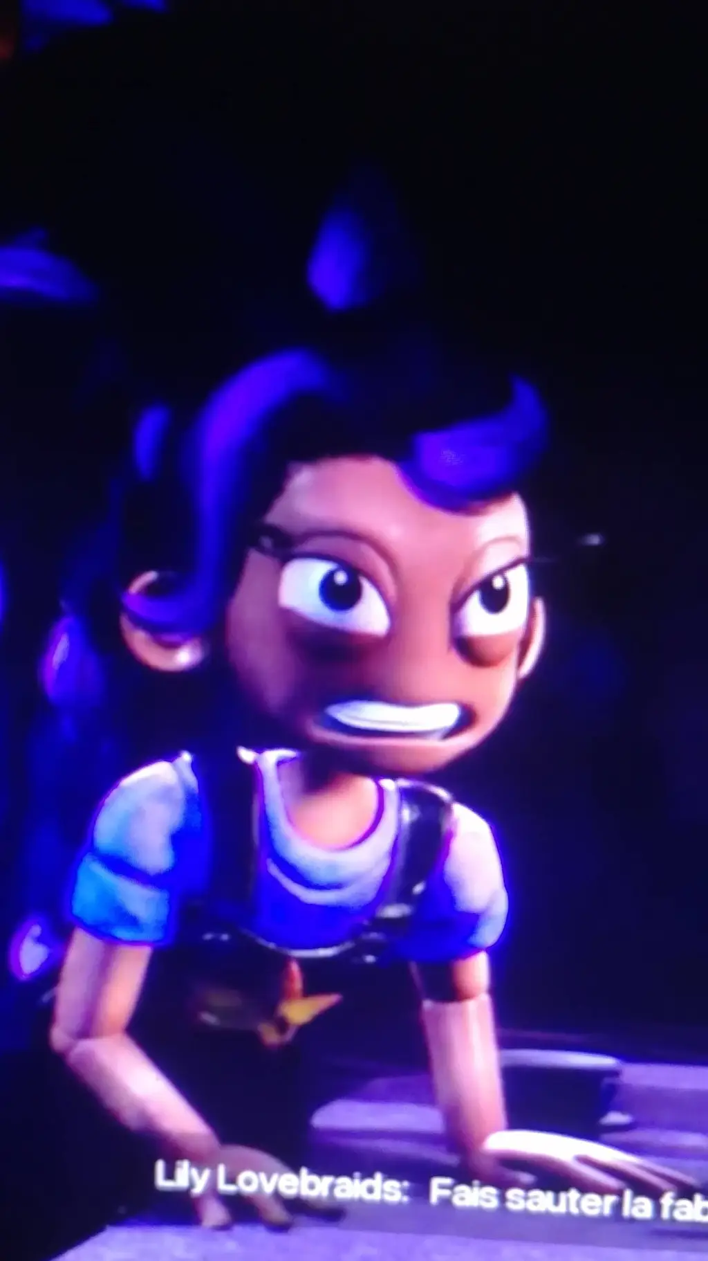 ai character: Lily lovebraids  background