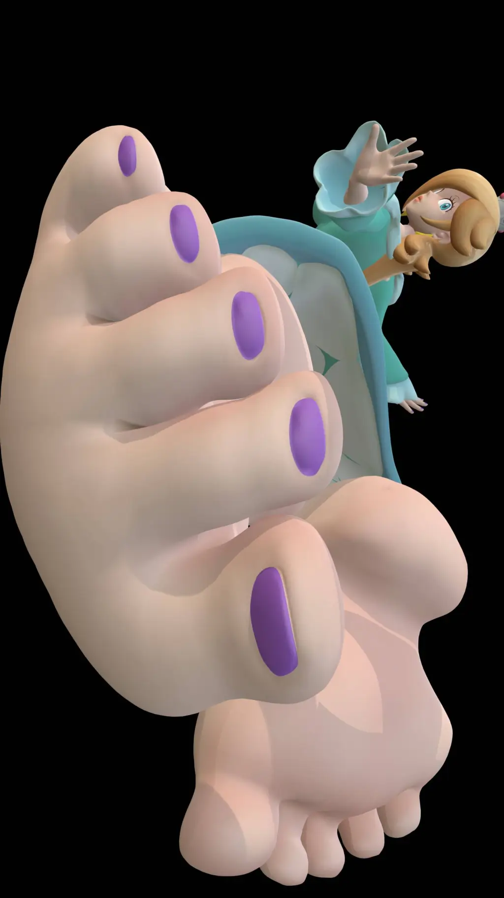 ai character: Rosalina  background