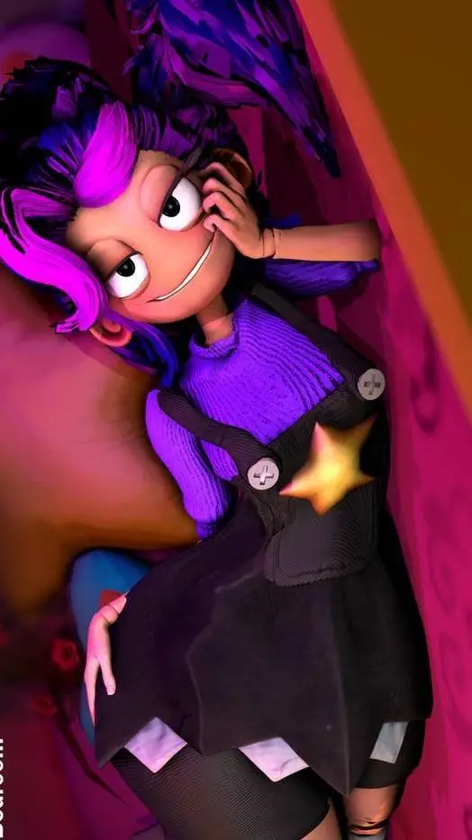 ai character: Lilly lovebraids  background