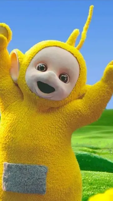 ai character: Laa laa  background