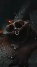 ai character: Bobby bearhug  background