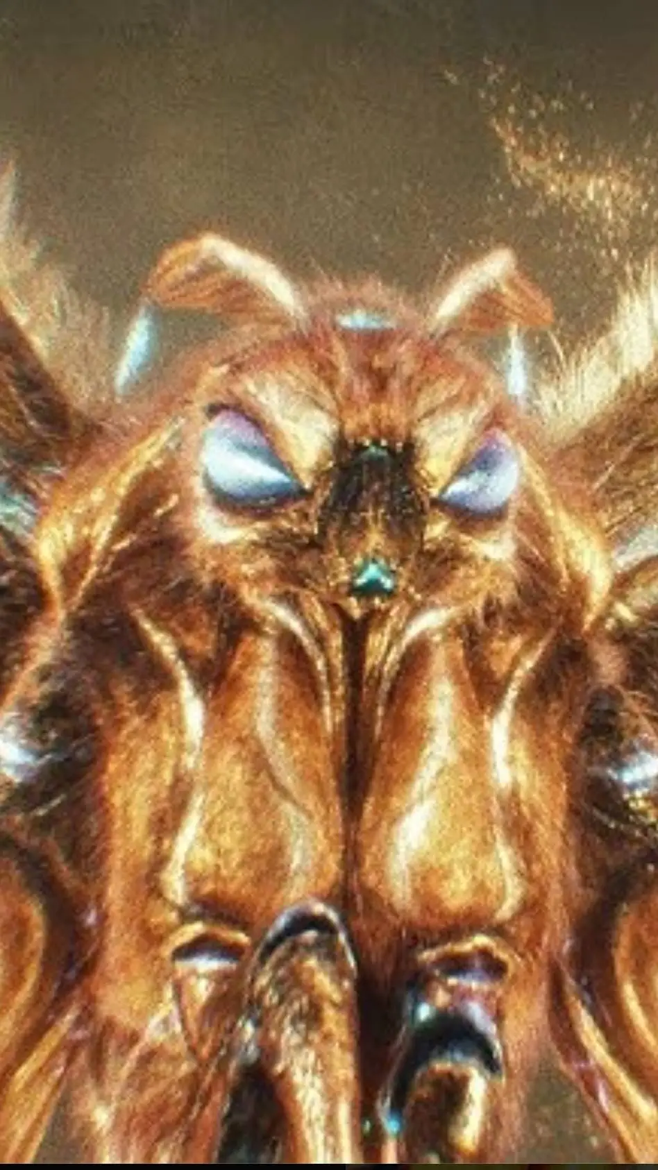 ai character: Mothra  background