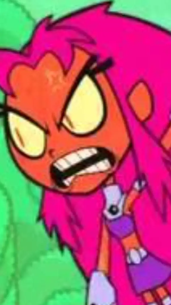 ai character: Starfire  background