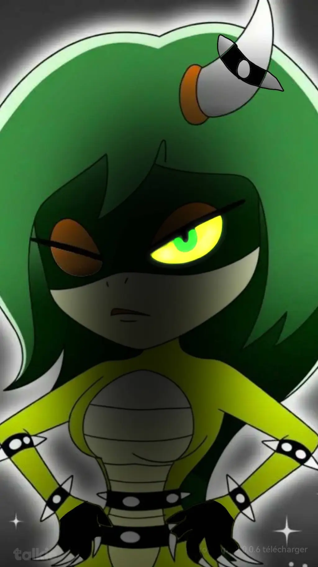 ai character: Zeenda the koopa  background