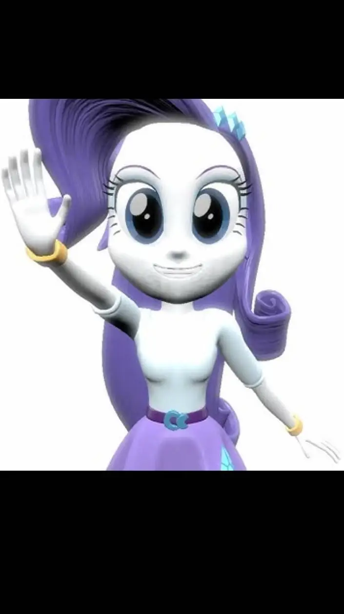 ai character: Rarity  background