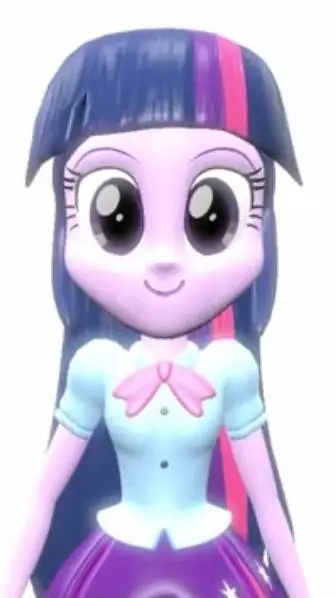 ai character: Twilight sparkle  background
